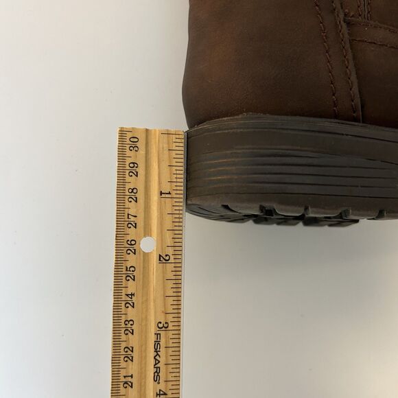 Tommy Hilfiger Womens Rugby 2 Ankle Booties Size 8.5M Brown Faux Leather - Picture 9 of 13